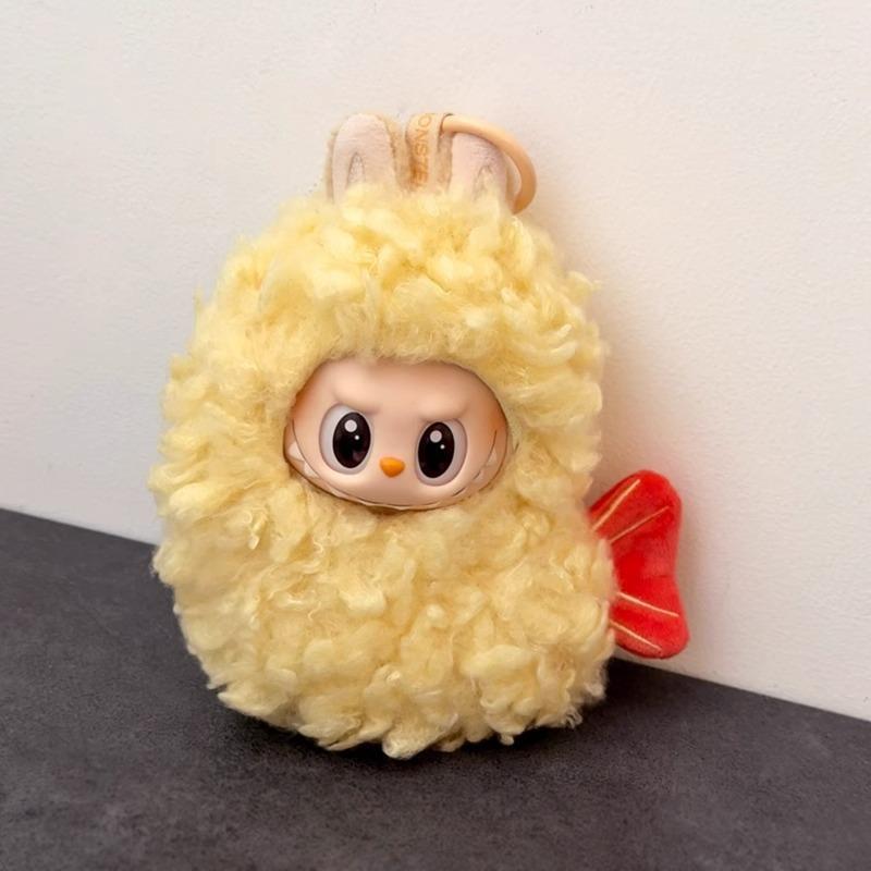 Mini Plush Doll'S Instant Noodle Bucket Clothes or Korea Kpop Exo 15-17cm Labubu Idol V1 V2 Overalls Set Clothing Gift