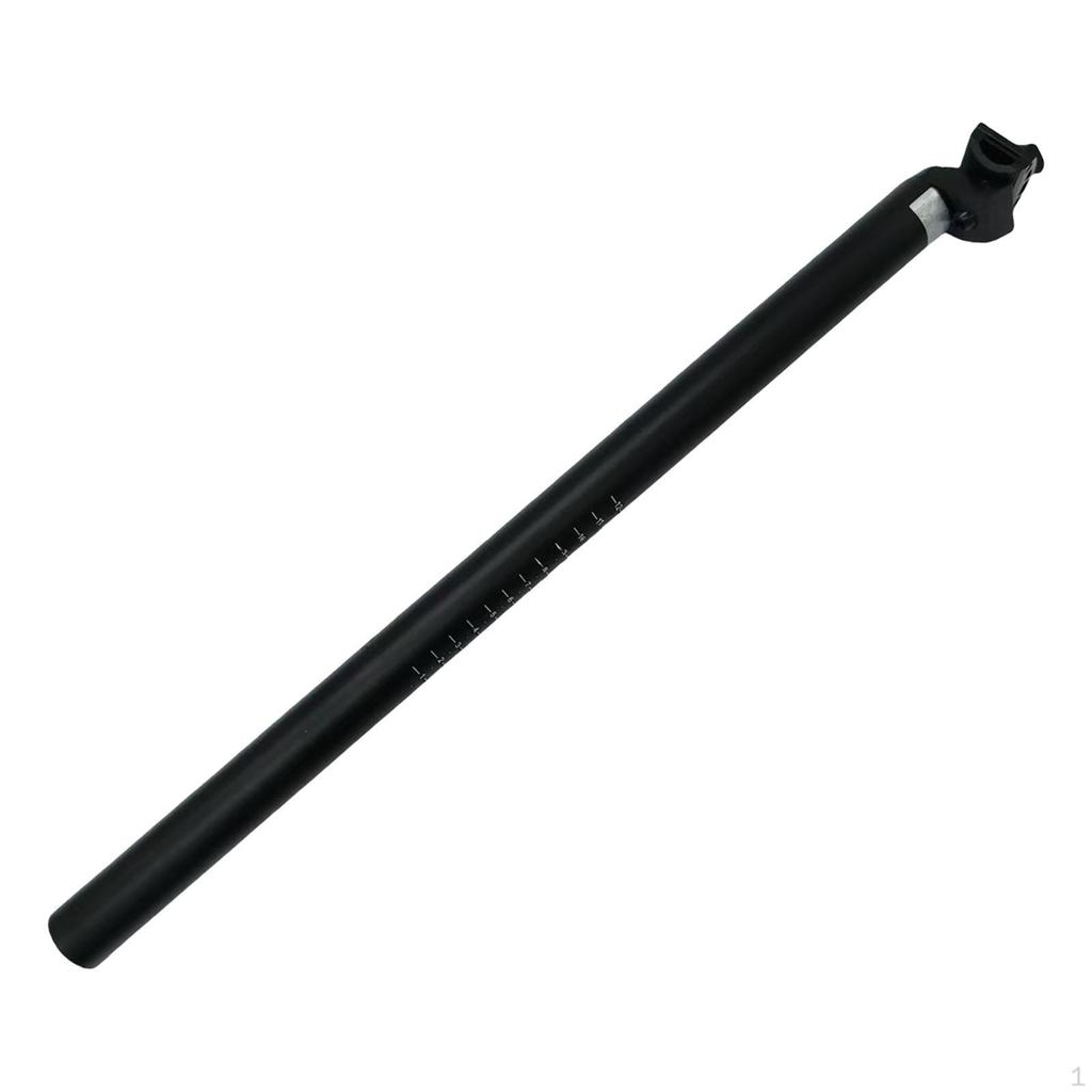 Bicycle Seat Post Aluminum Alloy Repair Accessories Lightweight Black Tube Professional Sturdy