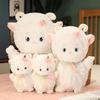 23 -50cm Fashion Sheep Plush Toys Cute Raised Hand Llama Plushie Dolls Pretty Alpaca Pillow Children Girlfriend Valentine 'S Gift