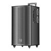 Портативная Bluetooth-колонка Newsmy K33 12 дюймов на колесиках с двумя микрофонами, штекер CN (адаптер в комплекте)