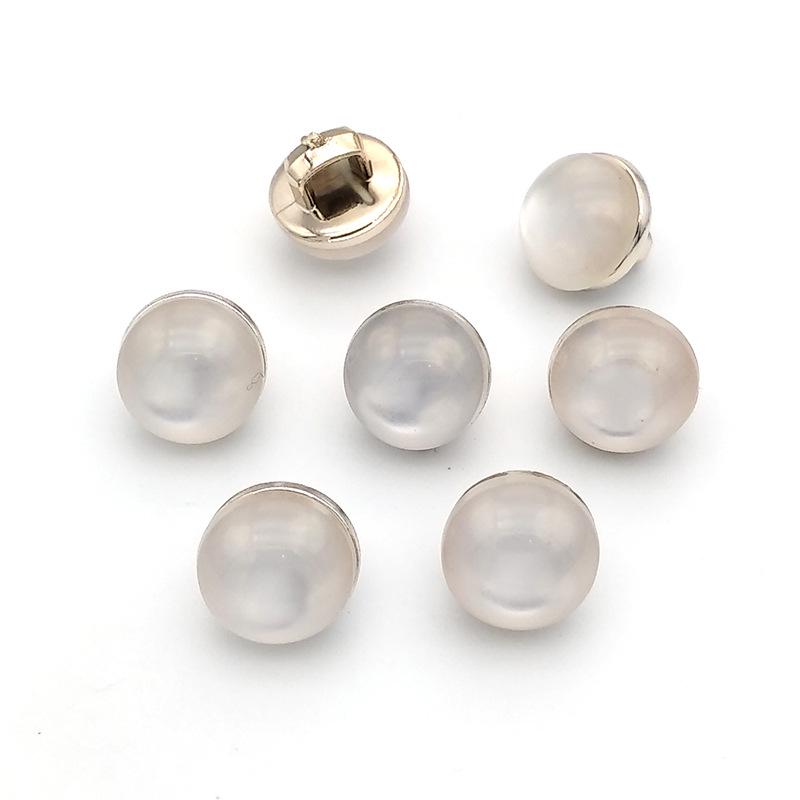 Женские ароматные круглые жемчужные декоративные пуговицы - пластиковые пуговицы для рубашки, пришитые вручную