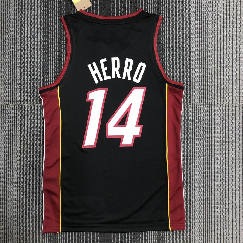 Miami Heat Basketball Jersey Custom Name Number Printed Sportswear Breathable Performance Shirt Men Women