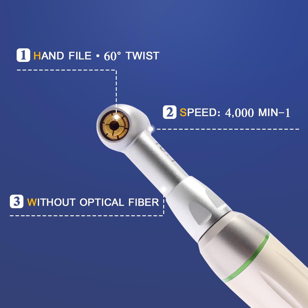 Стоматологический угловой наконечник AI-TEP-ER10 10:1 низкоскоростной ручной напильник с поворотом на 60 градусов