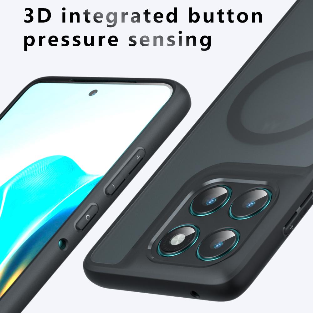 G 96 86 Magsafe Magnetic Case for Motorola Moto G96 G86 Power G56 G85 G55 G35 Matte Shockproof Wireless Charging Hard PC Cover