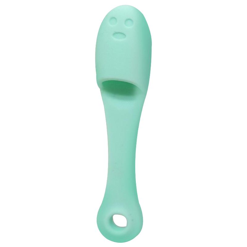 Силиконовая щетка для носа, очиститель пор для лица, портативная двухсторонняя массажная щетка от черных точек, инструмент для чистки красоты, скраб для носа и лица