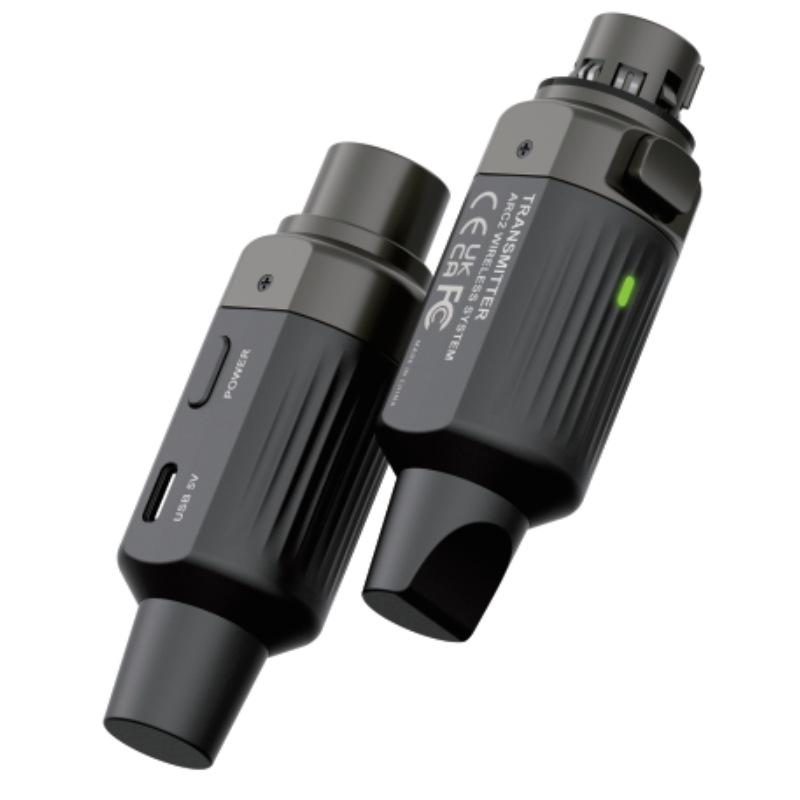 AROMA ARC-2 Wireless Transceiver: Convert Wired Microphone to Wireless for Canon Interface, Rechargeable
