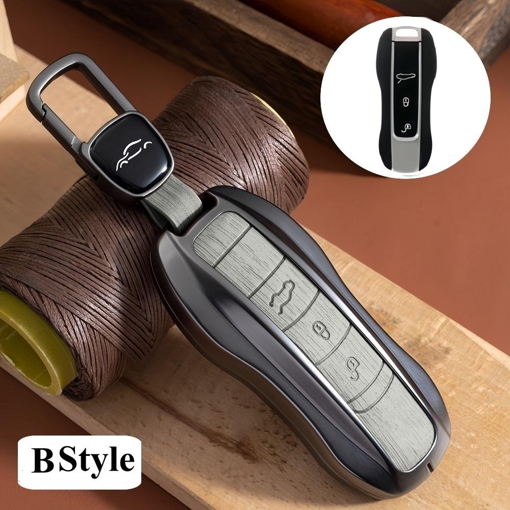 Для Porsche Panamera Cayenne Cayman Macan Boxster 911 9ya 971 Shell Protection Fashion Metal Remote Car Key Case Cover