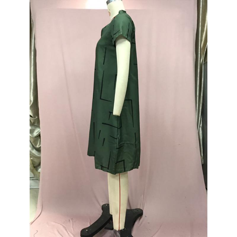 Женские летние платья больших размеров с принтом, свободные платья с v-образным вырезом и короткими рукавами