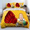 Аниме One-Punch Man Saitama Постельное белье Пододеяльник Постельный комплект Одеяло Чехол Наволочка Размер King Queen Twin Мальчики Девочки Взрослые