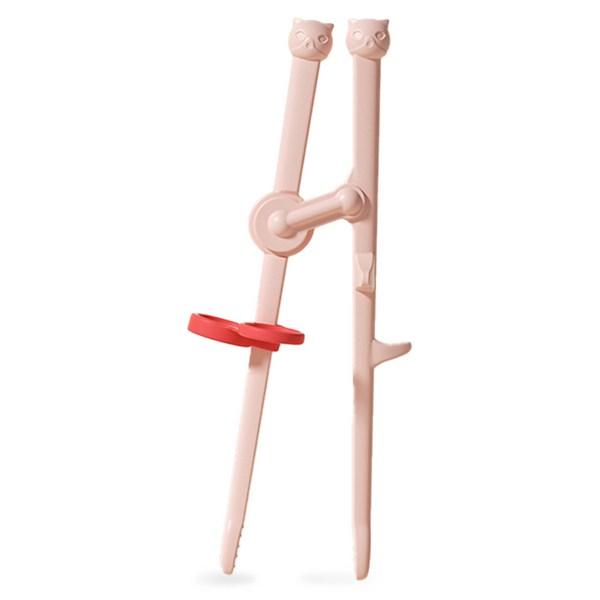 All Market Children's Correction Chopsticks, Pink, 1 Piece, Korean Popular Tableware