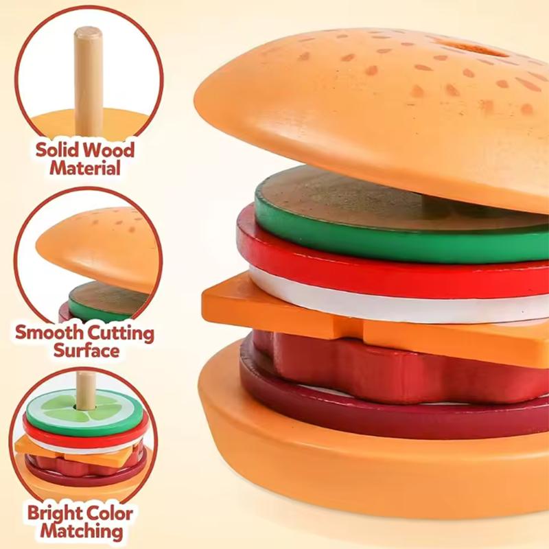 Детский набор-головоломка для сопоставления карточек из имитации дерева, игра со столбиками, развивающая игрушка-головоломка для раннего детства