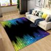 3D Creative Music Cartoon Area Rug Large,Carpet Rug for Living Room Bedroom Sofa Doormat Decoration,kids Play Non-slip Floor Mat
