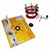Aluminum Router Lift Kit, Router Plate for 65mm Diameter Motors, Woodworking Router Table Accessory
