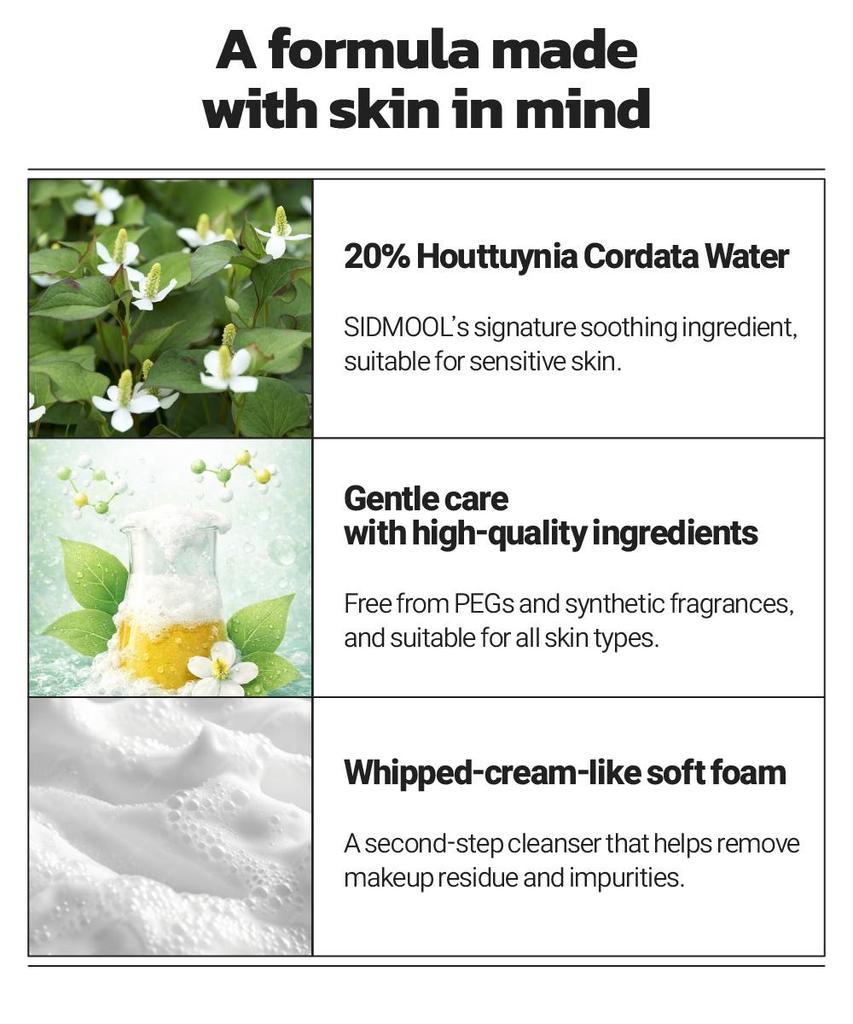 [SIDMOOL] Houttuynia Cordata Ampoule Soap 100mL