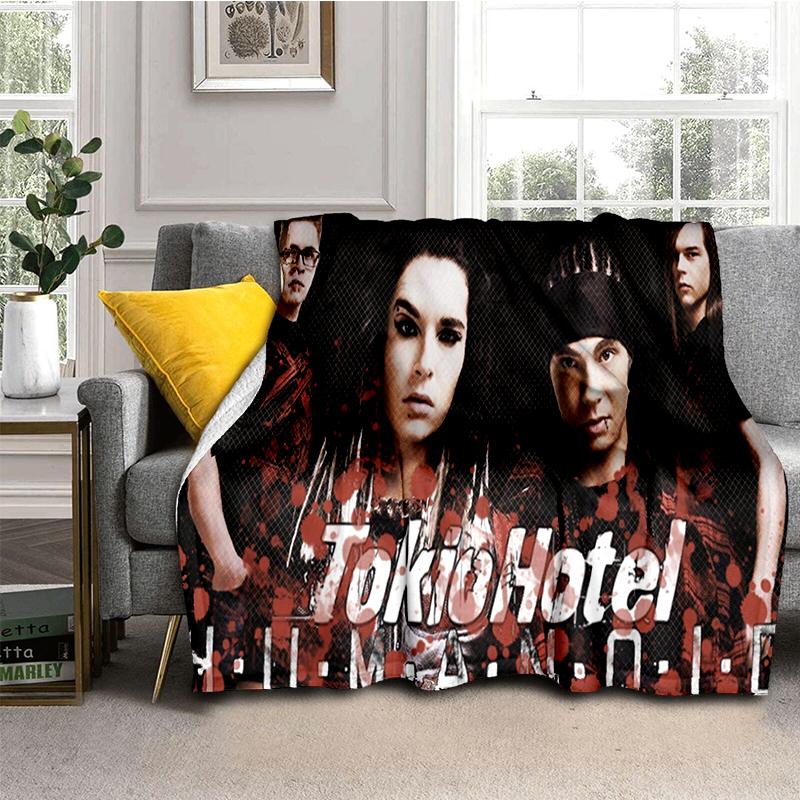 29 Стилей Новый Tokio Hotel Рок-группа Том Билл Каулитц Одеяло, Мягкое Пледовое Одеяло для Дома Спальни Кровати Дивана Покрытие Подарок для Детей Покрытие