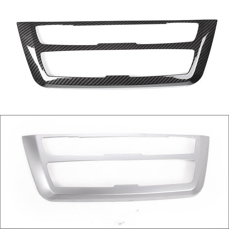 Для BMW 3 4 серии 3GT F30 F32 F34 2013-2018 углеродное волокно салона автомобиля центр управления CD панель рамка крышка наклейка отделка