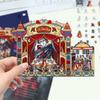 Коллекция 3D наклеек с пейзажами: Дизайн DIY-домика, Прозрачные ПЭТ-наклейки для снятия стресса