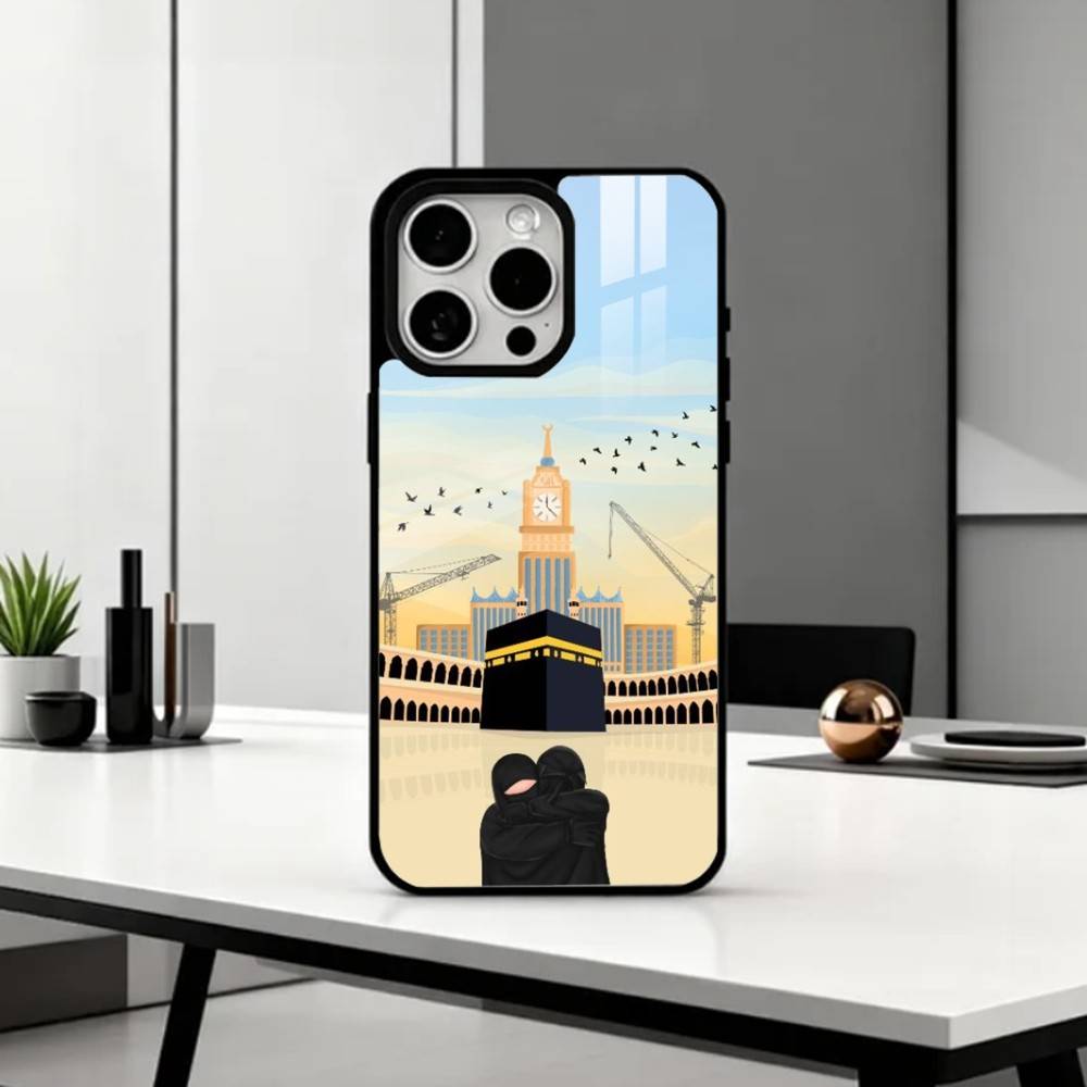 I-IN Mecca Pilgrims Art Phone Case For iPhone17,16,15,14,13,12,11 Plus,Pro Max Magnetic For Magsafe Wireless Charging