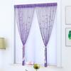 Door String Curtain Wall Panel Fringe Tassel Room Divider Blind Tassel Screen with Roses for Home Window Bedroom Decoration