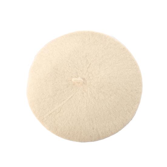 Женский однотонный теплый зимний берет для девочек, шапка-бини французского художника, лыжная шапка