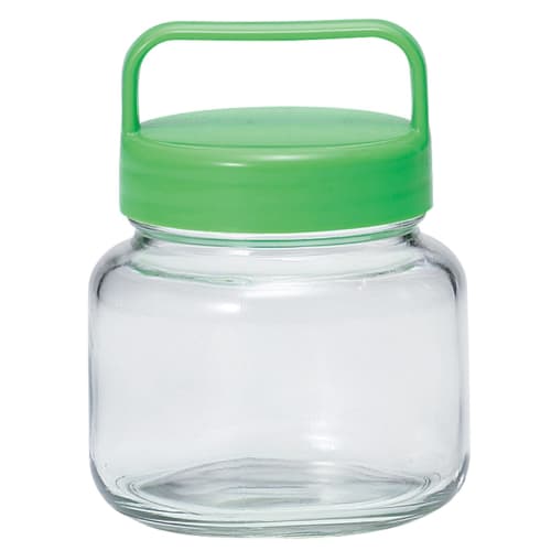 Niigata Seiki BeHAUS Japanese-Made Glass Container with Handle, 320ml, G-320H