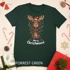 Merry Christmoose Christmas Moose Xmas Tree Lights Gift Unisex T-shirt