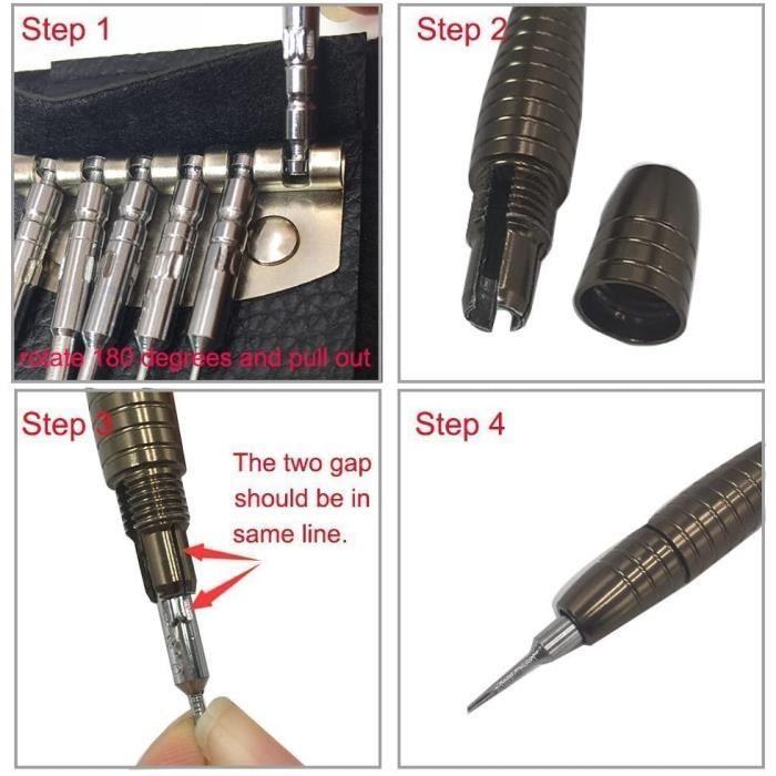 Набор инструментов для ремонта Tournevis de Precision Portable — 25 предметов