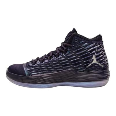 Air Melo M13 GS Детские кроссовки Синий Фиолетовый-Династия Металлик-Серебристый 895951-505