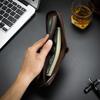 Men's Wallet  New PU Leather Zipper Retro Style Short Wallets Men Card Holders Coin Storage Money Bag