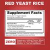 CREVIP High-Concentration Red Yeast Rice Extract Capsules, 10:1 Concentrated, Nourishing and Suitable for Both Men and Women.
