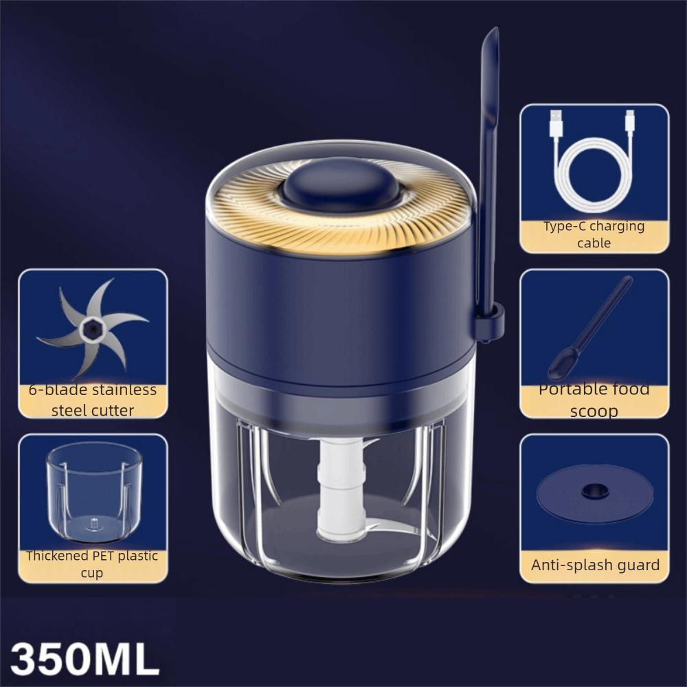 Labor-saving Meat Grinder USB Rechargeable Garlic Crusher Food Processor For Meat Vegetables