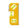 Magnetic Mini Vertical Spirit Levels Horizontal Ruler  For Determining Horizontal Vertical Plane