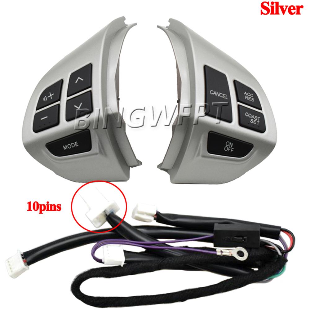 Good Quality Cruise Control Switch Button Multifunction Steering Wheel Button Switch For Mitsubishi Outlander ASX 2007-2012