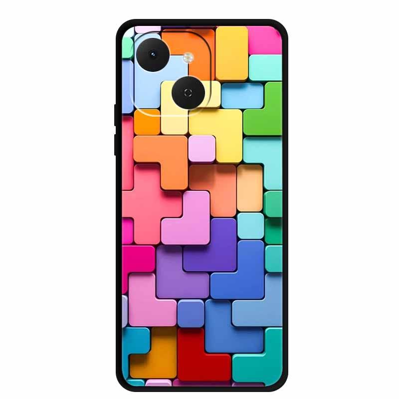 Чехол для телефона Tecno Spark 40C, Силиконовый бампер, Милый мягкий ТПУ чехол для Spark 40 C, Чехол-защита Tecno Pop 10 Pro