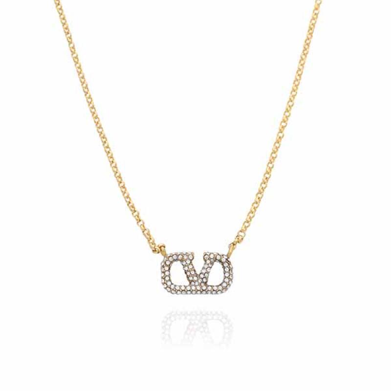 Valentino Garavani Necklace Garavani V Logo 5W2J0Q37 YCW MH5