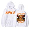 Karol G Tropicoqueta Tour Альбом Худи Мужчины Женщины Популярная Мода Свитшоты Оверсайз Повседневные Флис Спортивная Одежда Подарки для Фанатов