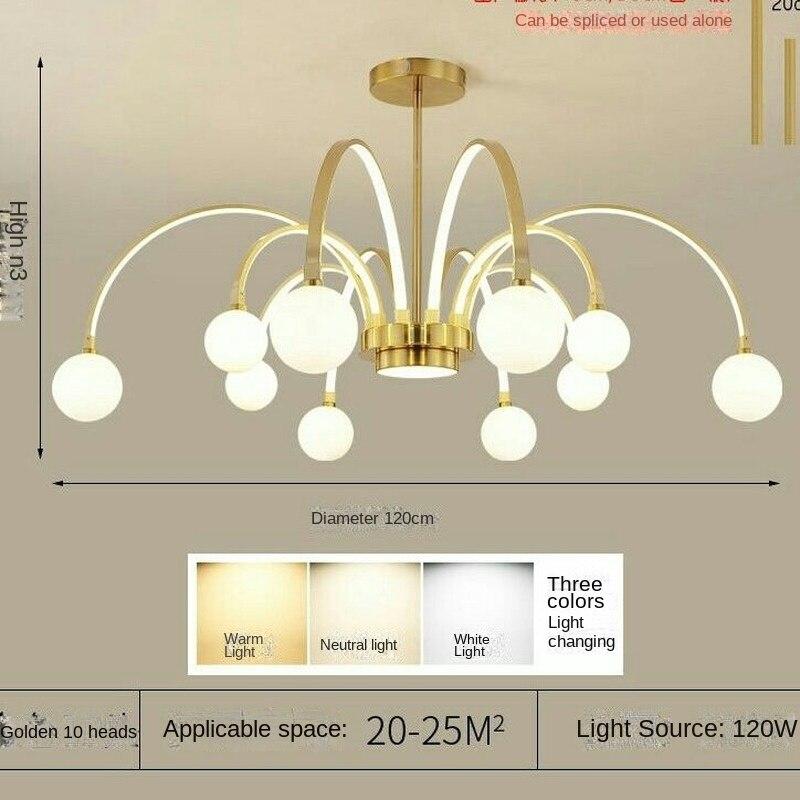 Люстра для гостиной, современный минималистский светильник для спальни, столовой, сетка, красная индивидуальная светодиодная люстра
