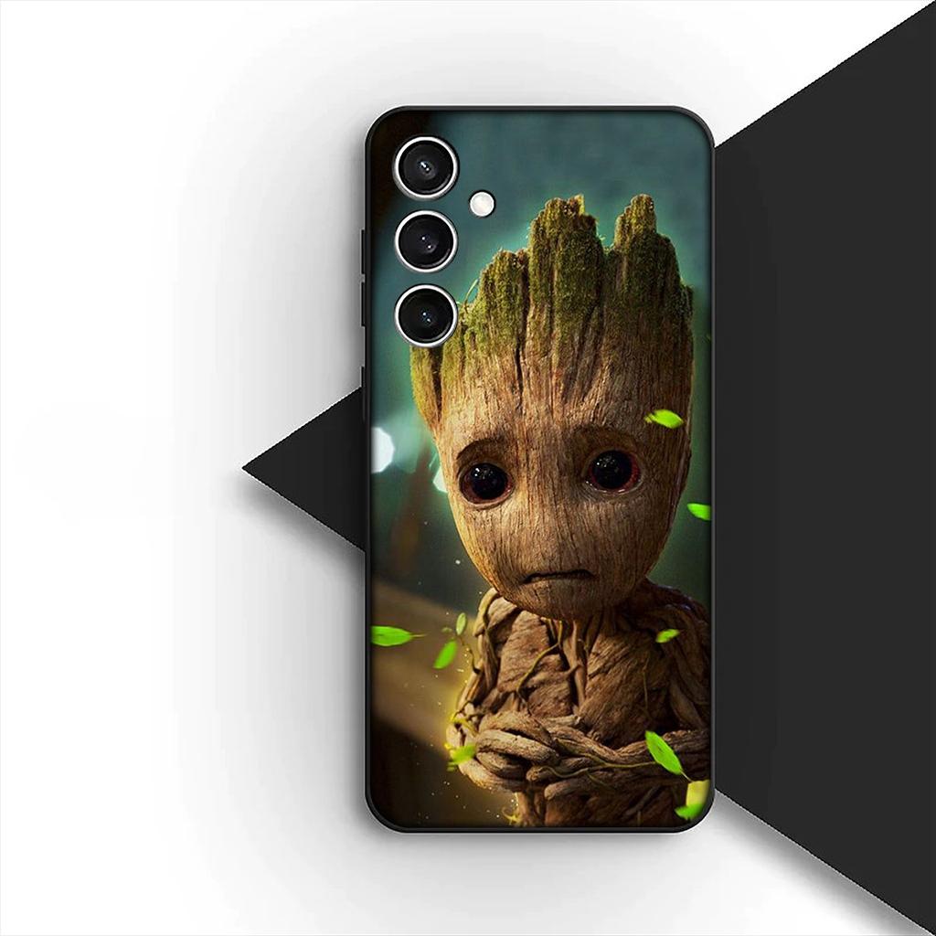 Cover for Samsung Galaxy S10 S8 S9 Plus A33 A34 A31 70 A71 A72 Note 20 9 8 S10E Phone Case Guardians of the Galaxy Groots Marvel