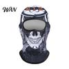 Ski Mask Balaclava Skull Print Face for Motorcycle Riding, Windproof Velvet Hiking Balaclava, Neck Gaiter Cover Outdoor Sports Cycling Cold Weather