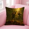 JJeanFrancois Millet ART Cushion Cover Pillow Case Ultra Soft Skin Friendly Fabric Cloud Like Comfort  Concealed Zipper