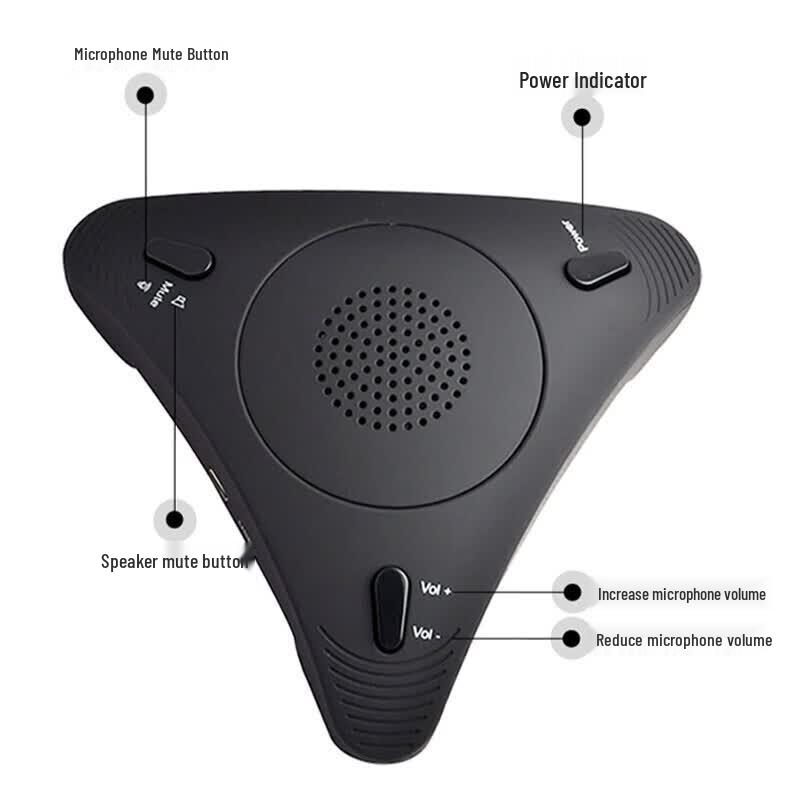HOSODO HSD-M20 USB Omnidirectional Conference Microphone (CN version)