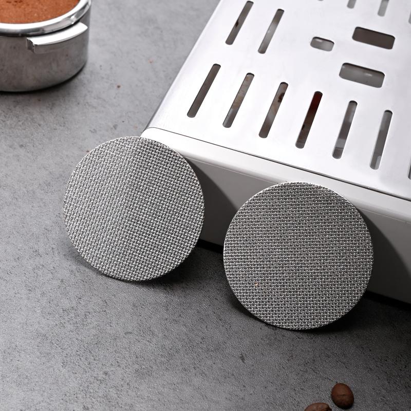 Coffee Puck Screen 316 Stainless Steel 51/53.5/58.5mm Screen Metal Coffee Espresso Reusable Filter for Portafilter Tool Barista