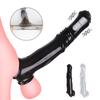 Penis Sleeve Extender Enlargement Reusable Condom Sex Toys for Men Extension Dicks Delay Ejaculation Cock Ring Adult