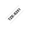 Brother | S251 | Laminated Tape | Thermal | Black On White | Roll (2.4 Cm X 8 M)