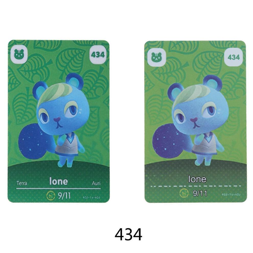 Game Animals Crossing New Horizons Amiibo Card Ankha Marshal Maple for Switch 3DS Game Set Mini NFC Cards Series 5 Multicolor