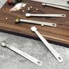 5Pcs Stainless Steel Measuring Spoon Set Space Saving Precise Measurements for Perfect Cooking Baking
