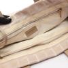 Used CHANEL New Travel Line MM Tote Bag leather Nylon canvas Beige Used Women