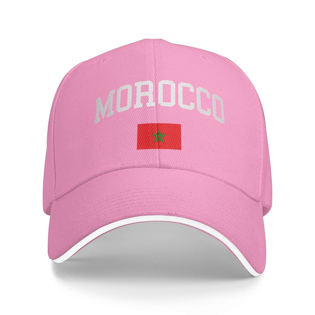 Women Unisex Morocco Flag Moroccan Outdoor Hat Spring Trucker Cap Casual Baseball Cap Sports Hats