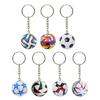 Портативный Ключевой Аксессуар для Детского Футбола Прочная Брелок-ключ из Сплава Футбольный Подарок Держатель для Брелока для Мальчиков и Девочек Повседневное Использование