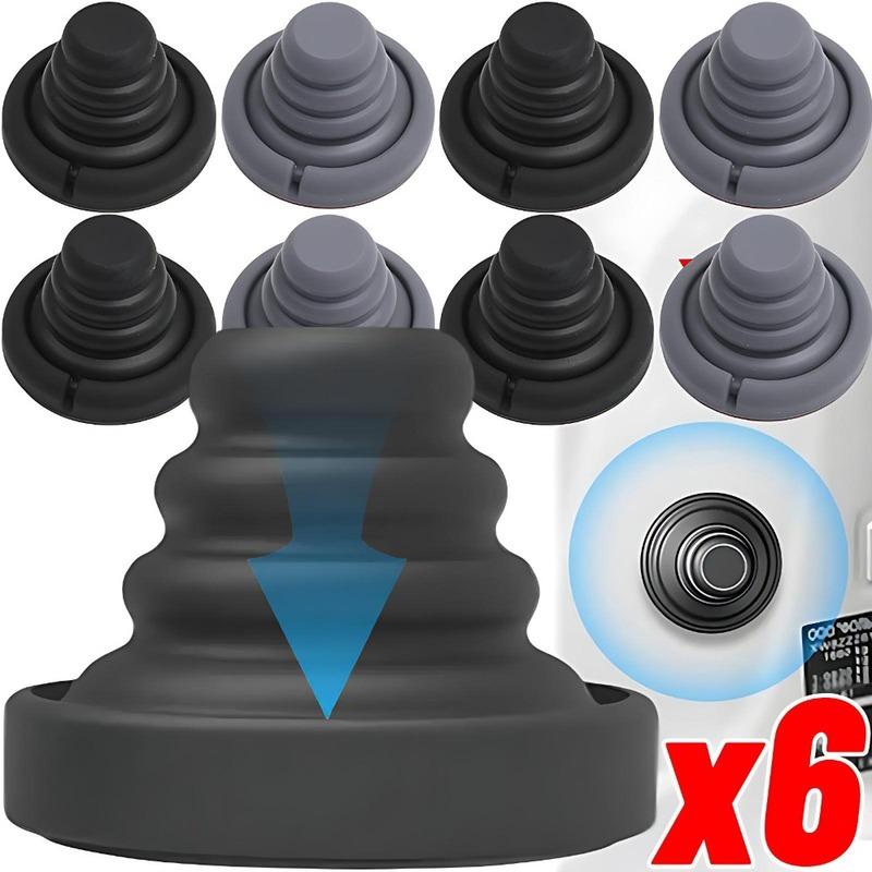 6/1PCS Car Door Shock Absorber Cushion Silicone Pad Universal Gasket Trunk Sound Insulation Pad Shockproof Pad Sticker Accessory